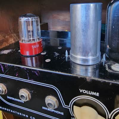 1950s Valco/Oahu yellow sunshine 1x8 amplifier image 5