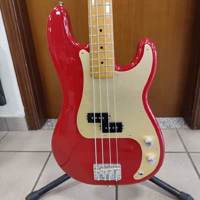 Fender Vintera '50s Precision Bass with Maple Fretboard 2019 - Present - Dakota Red image 1