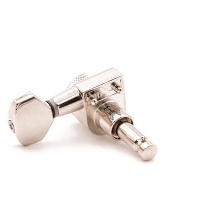 Genuine Tone Ninja 2-pin locking tuners 20:1, Nickel, 3x3 image 2