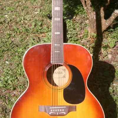 1970's Granada J200 by Matsumoku Japan - Sunburst Bargain! image 3