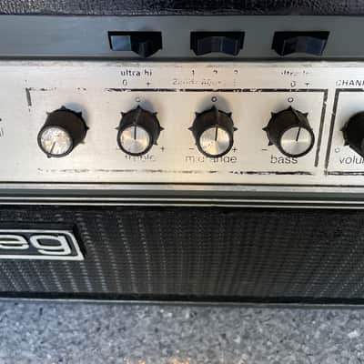 Ampeg SVT "Black Line" 300-Watt Bass Amp Head 1972 - 1975 - Black image 3