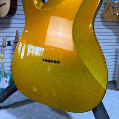 Fender 75th Anniversary American Ultra II Telecaster Electric Guitar - Liquid Gold w/OHSC + FREE $299 Plek & Setup #667 image 12