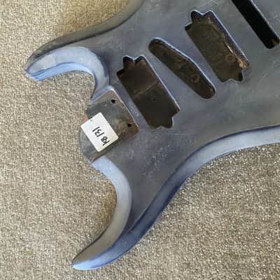 Black HSH 7 String Guitar Body image 11