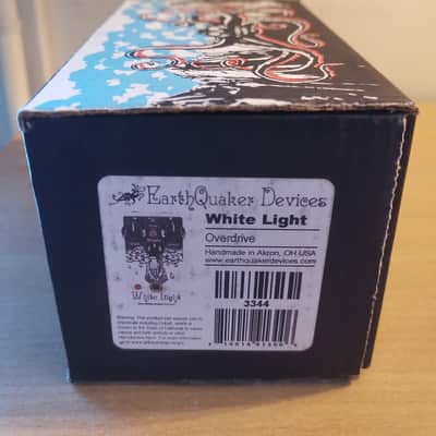 EarthQuaker Devices White Light Overdrive Legacy Reissue 2023 - White / Black Print image 11