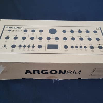 Modal Electronics Argon8M 8 Voice Wavetable Synthesizer Module 2020 - Grey image 2