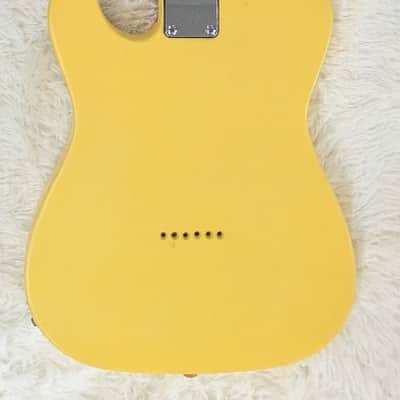 Vintage Epiphone T-310 Tele Style Electric Guitar Yellow w/Gig Bag - 1989 ? image 5
