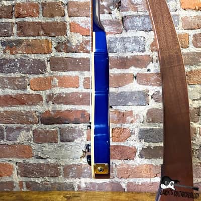 Gibson USA Blueshawk Electric Guitar w/ HSC *HEADSTOCK REPAIR* (1999 - Chicago Blue) image 21