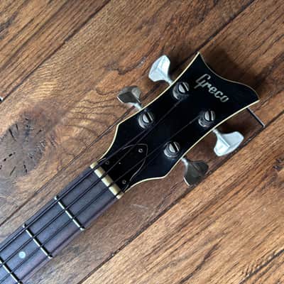 1988 Greco VB-650 Violin Bass Beatles McCartney Black TapeWound MIJ Fujigen Japan image 9