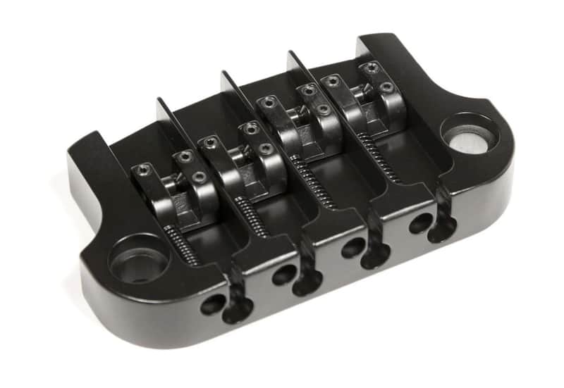 Hipshot Supertone 4-string Bass Bridge Gibson/Epi 3 point Black