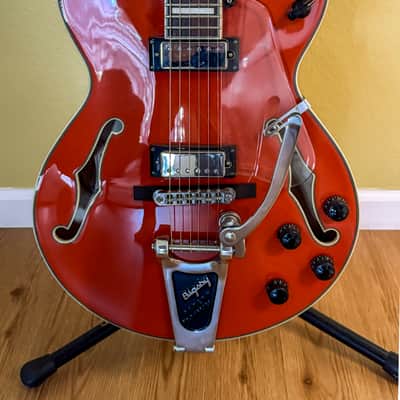 Ibanez AGR63T w/ Gibson Mini Humbuckers, USA Bigsby B7, Master Volume, OHSC image 2