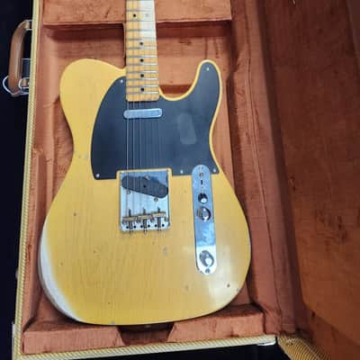 Fender Custom Shop 1951 Nocaster Relic in Faded/Aged Nocaster Blonde image 10