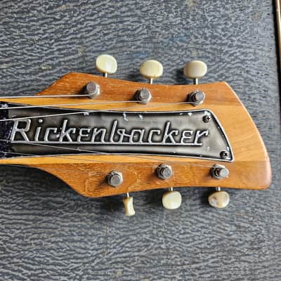 1958 Rickenbacker 425, slab body - Jetglo image 6