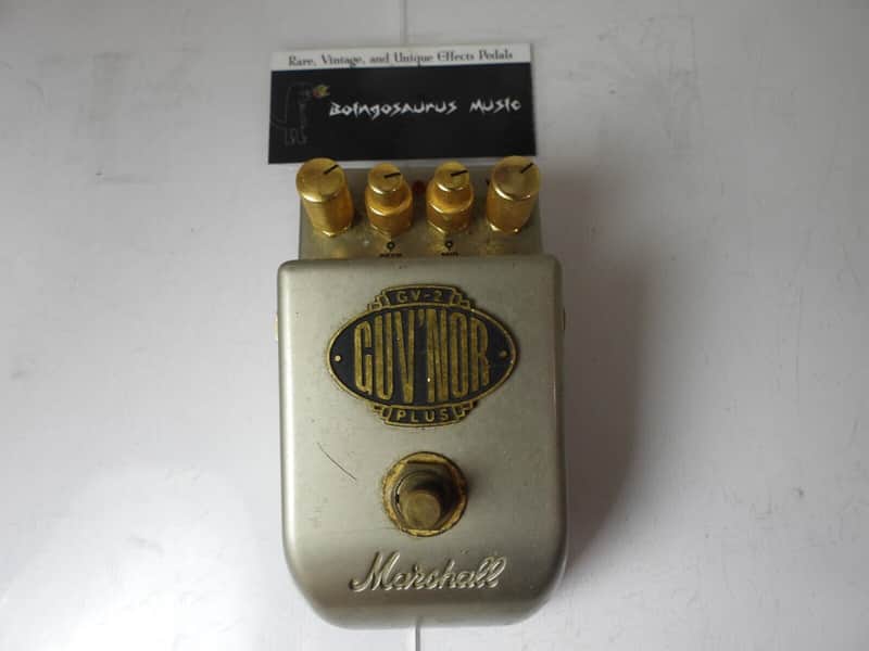 Marshall GV-2 Guv'Nor II Plus Overdrive Effects Pedal Guvnor Free USA Ship image 1