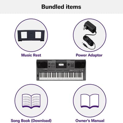 Yamaha PSR-I500 61-Key Portable Keyboard new - Black image 6