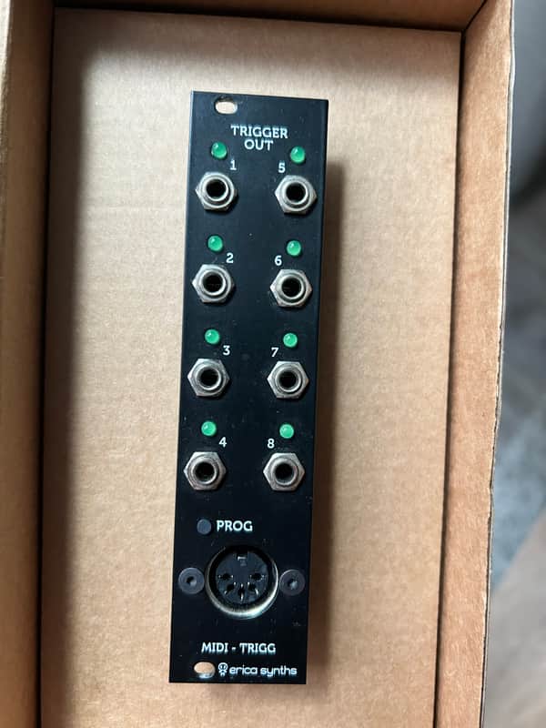 Erica Synths MIDI to Trigger 2014 - Present - Black image 1