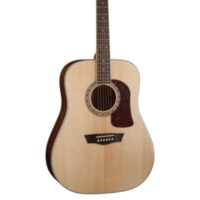 Washburn D10S Heritage 10 Series Dreadnought Acoustic Guitar. Natural Item ID: HD10S-O-U image 1