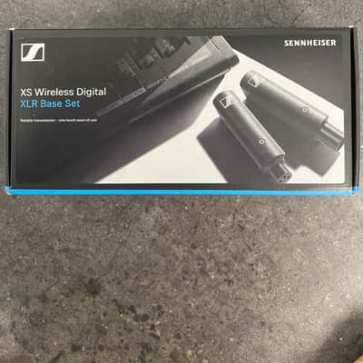 Sennheiser XSW-D XLR Base Set (Digital Band; 2.4 GHz) Digital Wireless System with XLR Transmitter and Receiver 2019 - Present - Black image 1