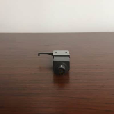 Rare DIATONE audiophile vintage 70’s headshell - Silver brushed and black metal image 5