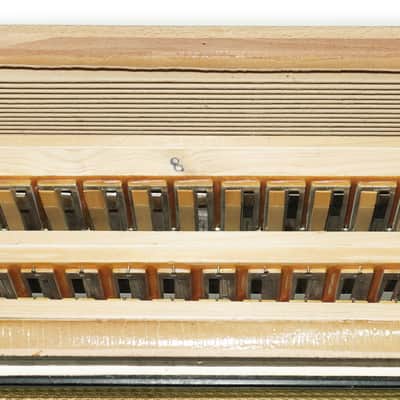 Vintage Hohner Accordina II C Griff Button Accordion 96 Bass, made in Germany, with New Straps and Hard Case, Original Accordeone de Botones, 2686 image 12