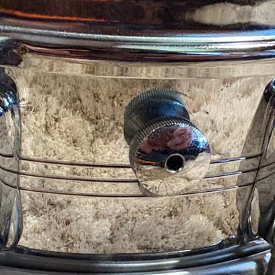 Vintage 1960s Slingerland Super Sound King Snare Drum – 14x5 – Niles Badge – Dual Throw Off image 5