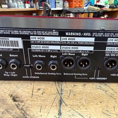 Line 6 POD Pro Rackmount Multi-Effect and Amp Modeler 2001 - 2003 - Red image 11