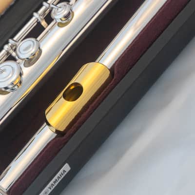 Yamaha YFL-372 Allegro Intermediate Flute *Silver Headjoint *Low-B *Split-E *Cleaned & Serviced image 5