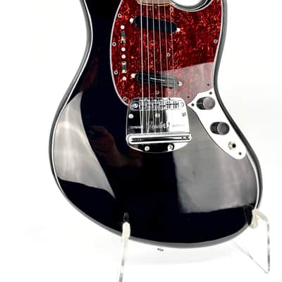 Fender Jagstang 2022 Black Imron Kurt Cobain Jaguar mustang image 8