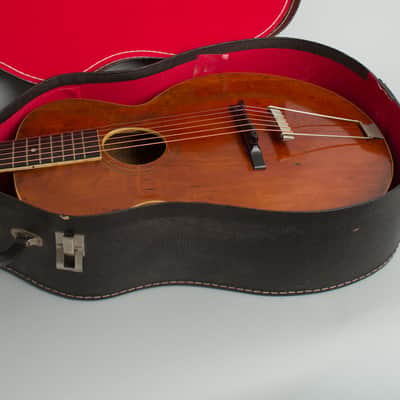 Gibson L-1 Arch Top Acoustic Guitar (1923), ser. #11974 (FON), black chipboard case. image 12