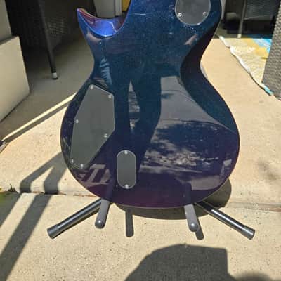 ESP LTD Eclipse deluxe 2020 - Blue andromeda image 3