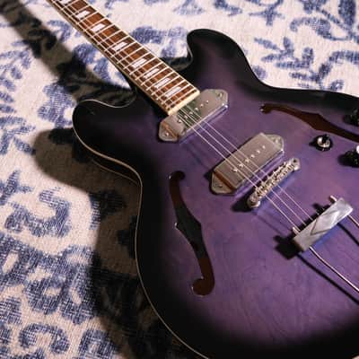Epiphone Gary Clark Jr. Signature "Blak & Blu" Casino 2015 - 2019 - Black & Blu image 10