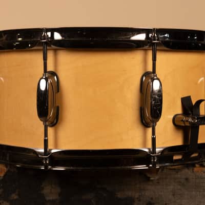 Tama 6.5x14 Artwood Natural Maple Snare Drum - AW206 image 4