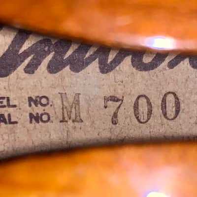 Vintage Univox mandolin made in japan Hardshell case image 9