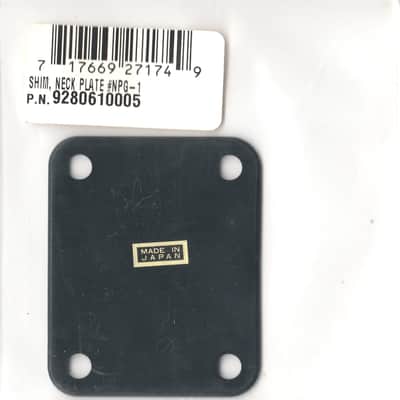 Jackson® Black Body Protector For Jackson Neck Plates~Made In Japan~NOS New image 1