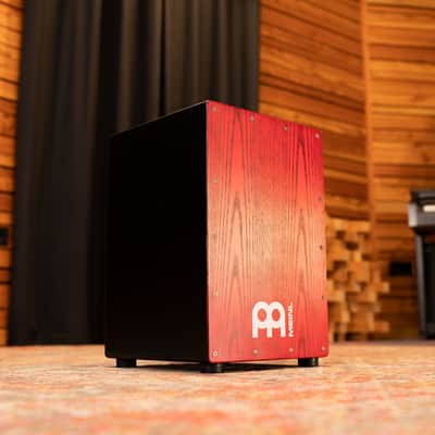 Meinl Cajon Headliner Drum Tango Red Fade MCAJ100BK-TRF image 2