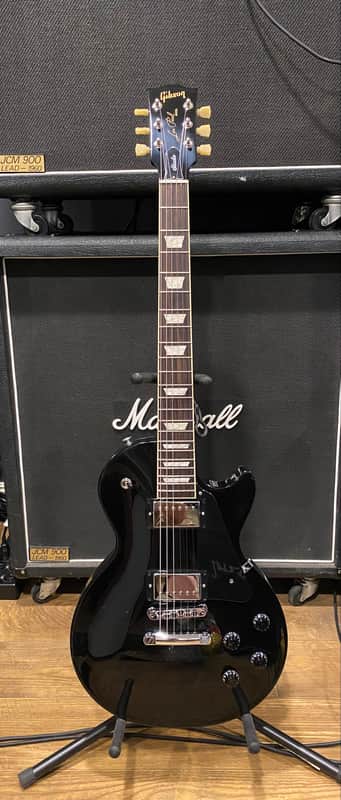 Gibson Les Paul Studio With Neck Binding 2024 - Ebony image 1