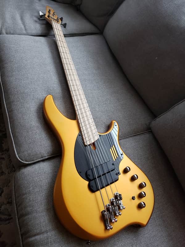 Dingwall Dingwall NG2 Adam "Nolly" Getgood Signature 4-String 2021 - Matte Gold Metallic 2021 Matte image 1