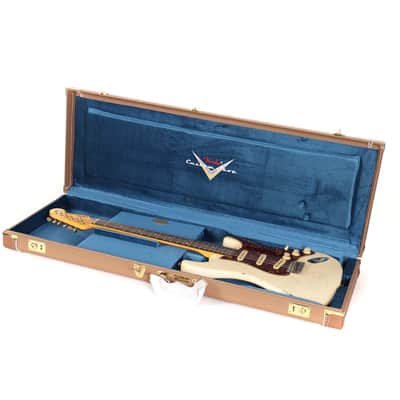 Fender Custom Shop 1960s Stratocaster Aged Olympic White Masterbuilt Jason Smith image 16