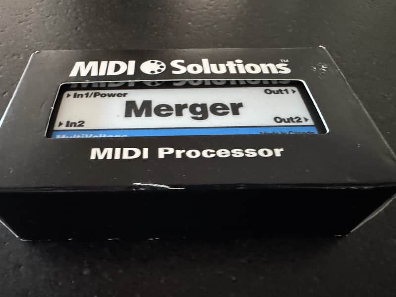 **LIKE NEW-IN BOX-ONE OWNER** MIDI Solutions Merger 2-In/1-Out MIDI Merger image 1