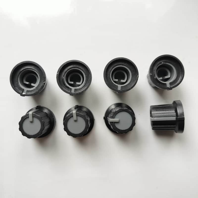 Plastic knobs x8pcs for x0xb0x 6mm potentiometer shafts image 1