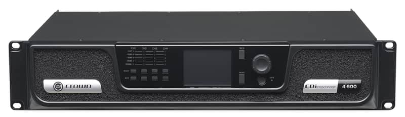 Crown CDI4600 CDI4-600 CDI 4x600 70v Power Amplifier 4 Channel+Network Control image 1