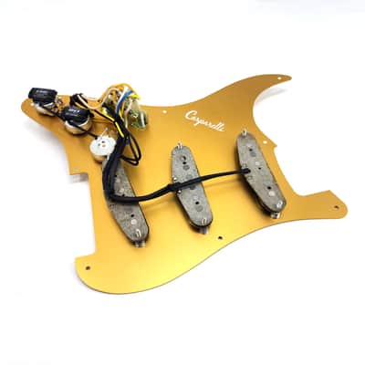 Carparelli 9-Way Strat Wiring Mod – Fully Loaded Pickguard, Vintage Single Coils, CTS Pots image 11