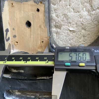 SSH Black DIY Project Guitar Solid Basswood Body image 3