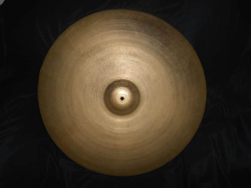A. Zildjian 26" Transition Stamp Ride Cymbal 1946 - 1953 image 1