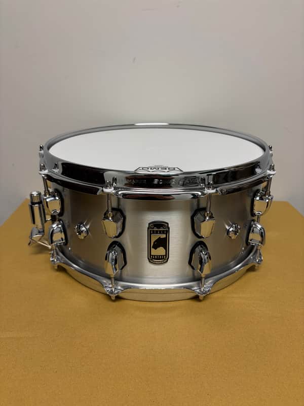 Mapex BPNAL4651CN Black Panther Atomizer 14x6.5" Aluminum Snare Drum 2020 - Aluminum image 1