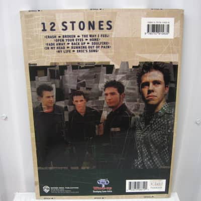12 Stones Sheet Music Song Book Songbook Guitar Tab Tablature image 2