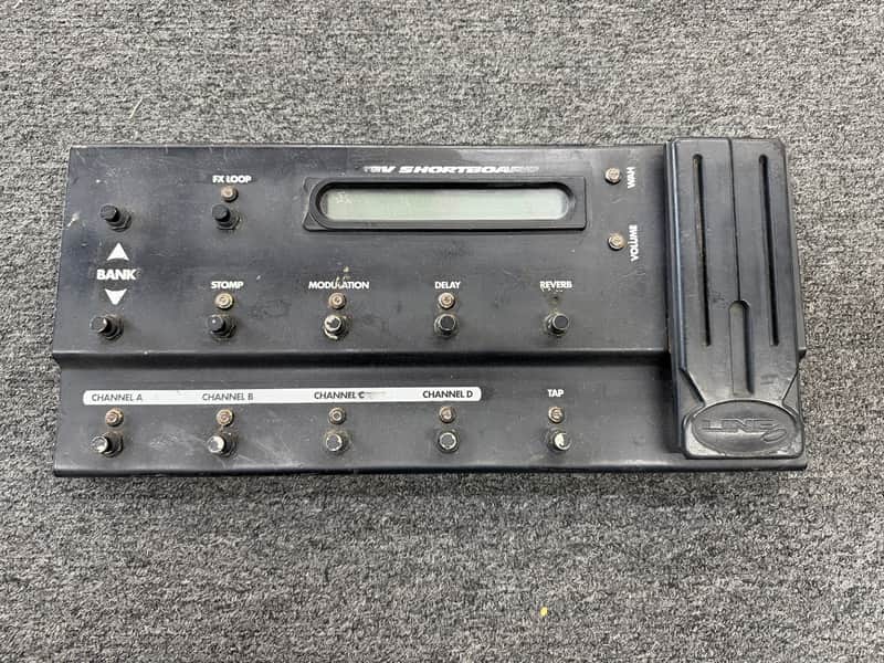 Line 6 FBV Shortboard Foot Controller With Cable 2010s - Black image 1