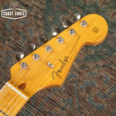 2012 Fender '57 Reissue Stratocaster ST57 Made in Japan - Cherry Sunburst image 11