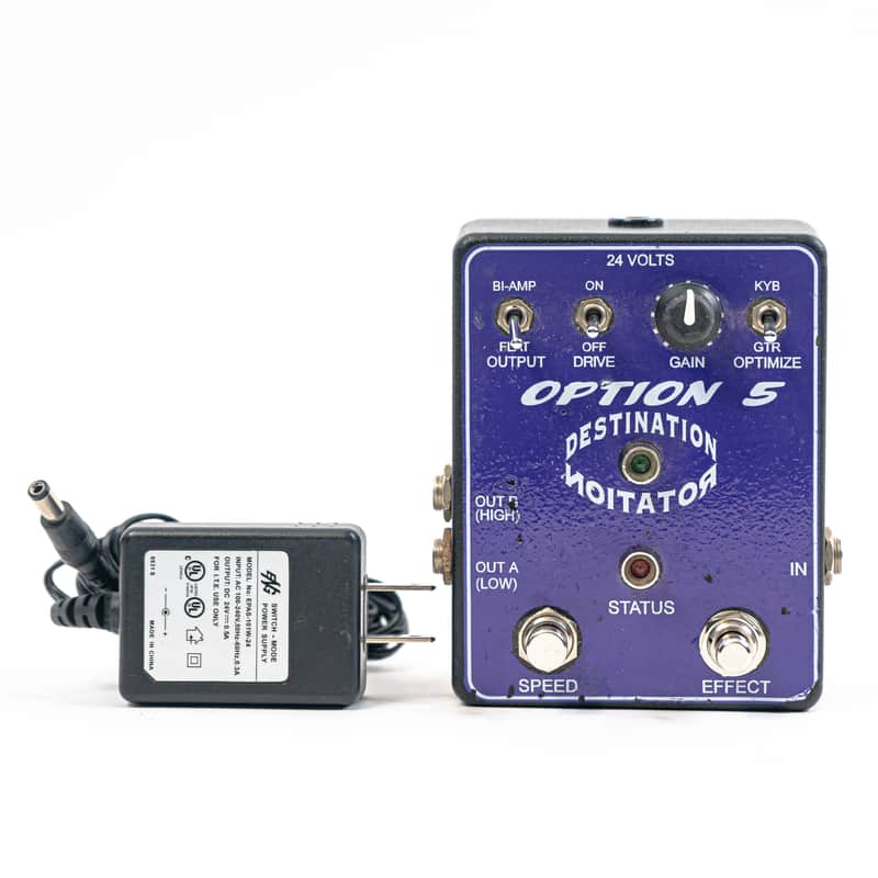 Option 5 Destination Rotation - Rotary Effect Pedal with Power Supply image 1