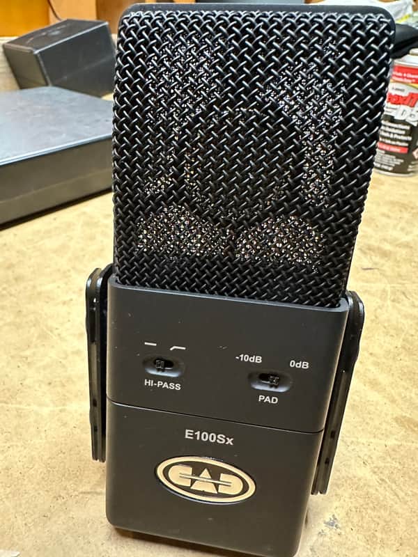 CAD E100SX Equitek Large Diaphragm Supercardioid Condenser Microphone - MINT! image 1