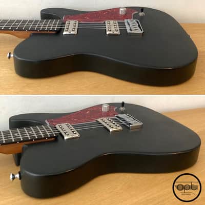OPT Guitars | Cyfres 2 | T-Style - Dusky Black / Tortoise Shell image 17